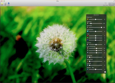 iPhix 1.0 is new image tweaking tool for Mac OS X