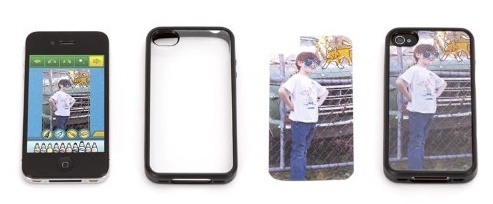 Customizable iPhone, iPod touch case, app combo available