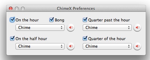 ChimeX ready for Mountain Lion