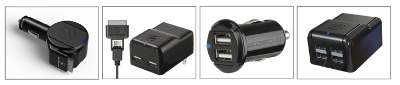 Scosche announces new multi-USB port home chargers