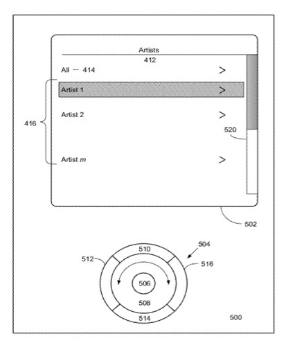 Apple wins patent for iTunes user interface