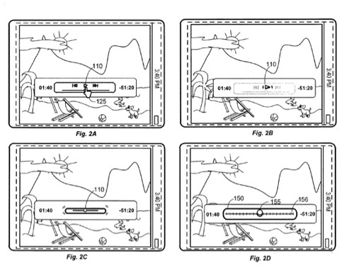 Apple patent is for morphing user interface control object