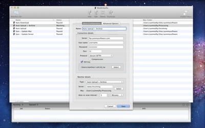 Yummy FTP Watcher, Yummy FTP Alias released for OS X