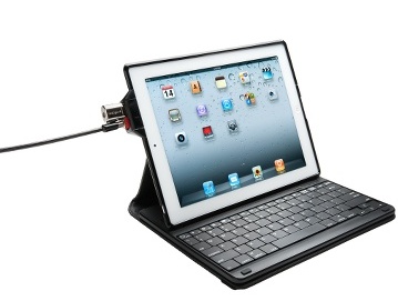KeyFolio Secure secures your iPad 2 — and lets you type