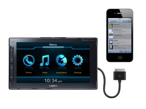 Next GATE is in-vehicle controller for iPhone 4/4S