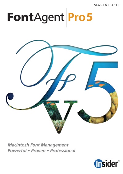 FontAgent Pro 5 is Mountain Lion, CS6 ready