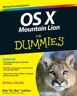 Recommended Reading: ‘OS X Mountain Lion for Dummies’