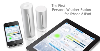 Personal weather station storms onto iOS devices