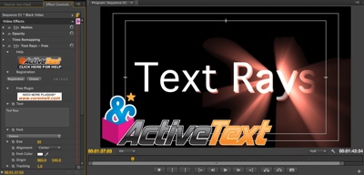ActiveText is new, free titling Tool for Premiere Pro users