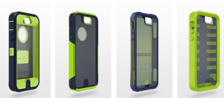 Collection of iPhone 5 cases available from Otterbox
