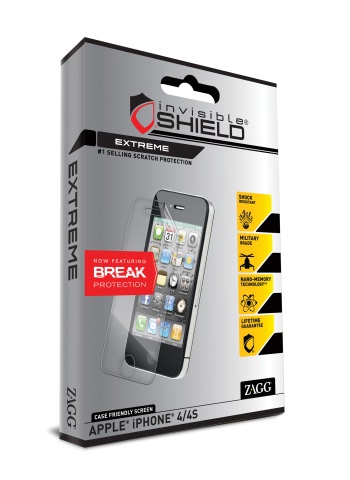 ZAGG introduces invisibleShield Extreme protective film