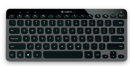 Logitech introduces Bluetooth, illuminated keyboard