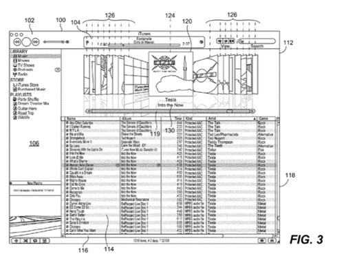 Apple patent is for media manager with integrated browsers