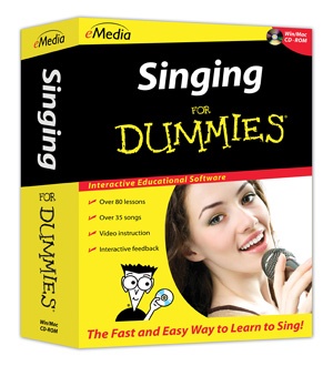 eMedia Music releases Singing for Dummies software