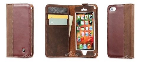 Acase unveils leather wallet for the iPhone 5