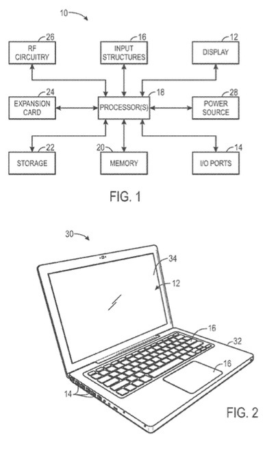 Apple patent is for display with color control