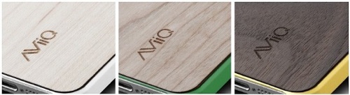 AViiQ hammers up a wooden iPhone case