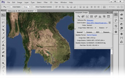 Avenza releases Geographic Imager Basic License for Photoshop