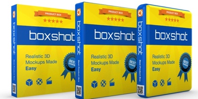 Virtual 3D package mockup tool revved to version 4.0.22