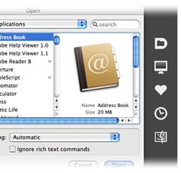 Default Folder X 4.5.5 adds QuickLook when Saving