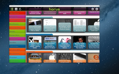 Horus News Reader 1.0 released for Mac OS X