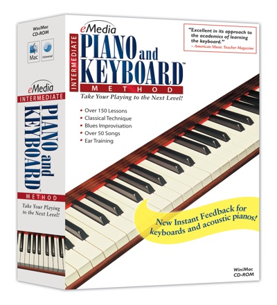 eMedia Intermediate Piano & Keyboard Method 2 revved to version 2