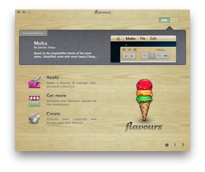 Kool Tools: Flavours for Mac OS X