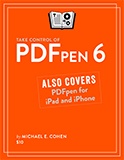 Recommended reading: ‘Take Control of PDFpen 6’