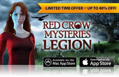 Red Crow Mysteries: Legion released for the Mac, iDevices
