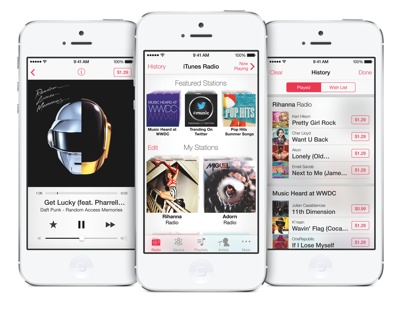 Apple announces iTunes Radio