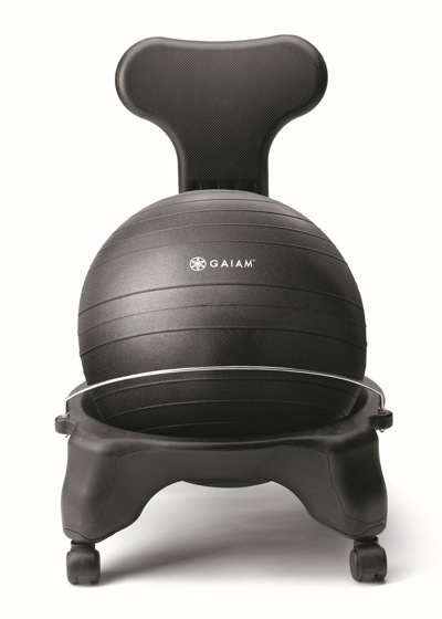 Kool Tools: Gaiam BalanceBall Chair