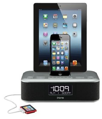iHome introduces the Charging Stereo FM Clock Radio