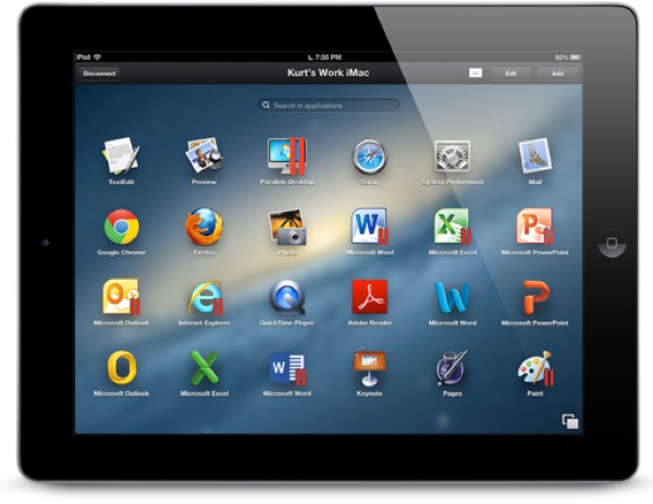 Parallels releases Access for the iPad