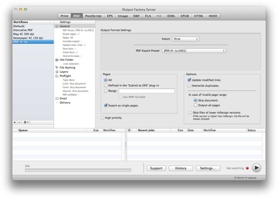 Zevrix unveils Output Factory Server 1.0 for Adobe InDesign