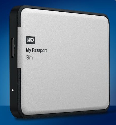 WD announces the My Passport Slim hard drive