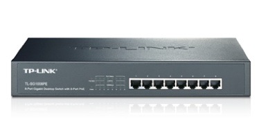 New TP-LINK Power-Over-Ethernet 8-Port Gigabit Switch Offers Network Expansion