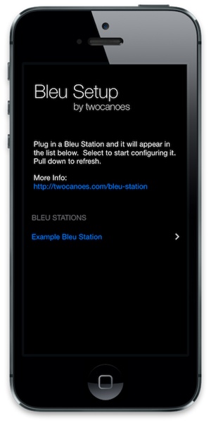 Twocanoes releases Bleu Station for iBeacon