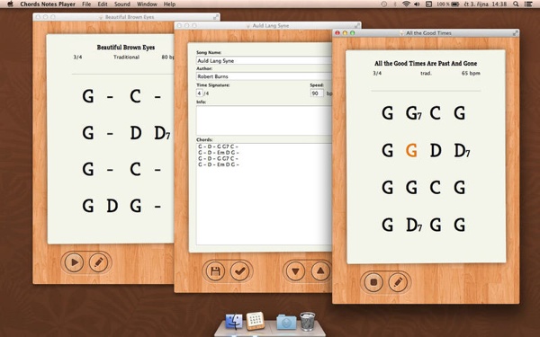 Chords Notes Player 1.0 released for Mac OS X