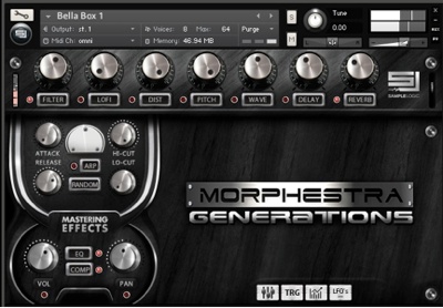 Morphestra Generations is new collection of morphed instruments