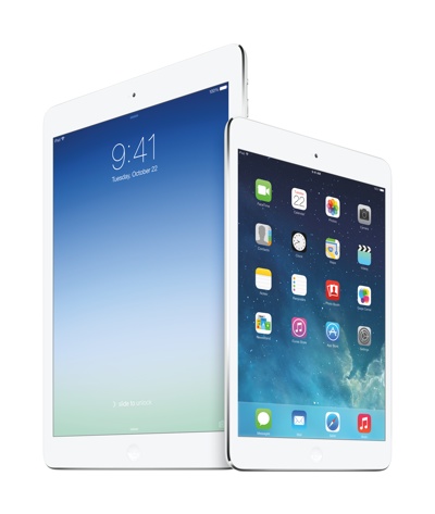 Apple announces iPad Air, Retina display iPad mini
