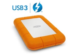 LaCie’s Rugged USB 3.0 Thunderbolt series gets double the storage capacity
