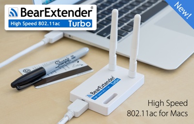 BearExtender Turbo brings 802.11ac Wi-Fi to Macs