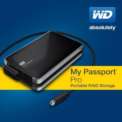 WD introduces Thunderbolt-powered, portable dual drive