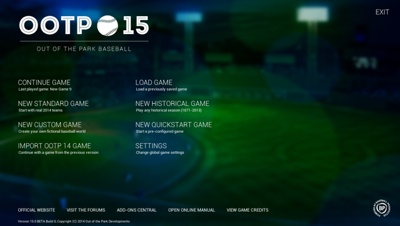 Out of the Park Baseball 15 comes to the Mac, PC, Linux systems