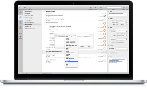 OmniFocus for Mac OS X gets redesigned user interface, more