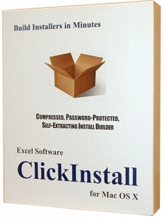 ClickInstall 4.0 builds Mac software installers