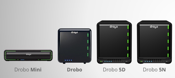 Drobo update combines user data, Time Machine backups
