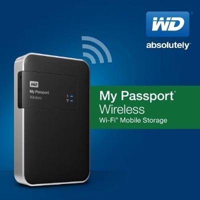 New My Passport Wireless wirelessly connects to smartphones, tablets, cameras, more