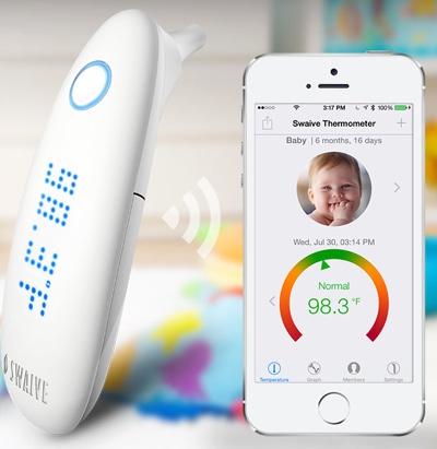 Swaive announces ‘intelligent’ Bluetooth thermometer