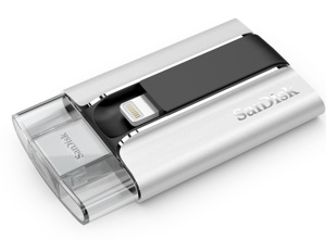 SanDisk releases flash drive for the iPhone, iPad